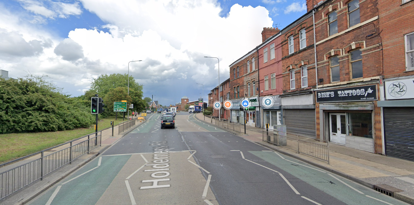 Man critically injured after crash involving police car